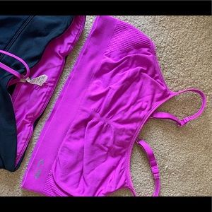 Champion purple sports bra